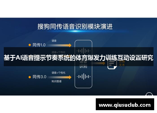 基于AI语音提示节奏系统的体育爆发力训练互动设置研究
